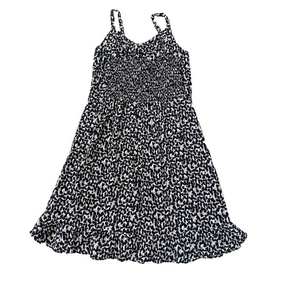 Printed Fit & Flare Cami Mini Dress | Old Navy | Leopard Print, XS - Picture 3 of 4